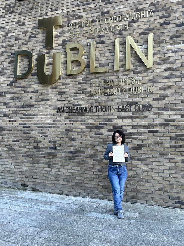 Delara Soltani at the 27th Sir Bernard Crossland Symposium